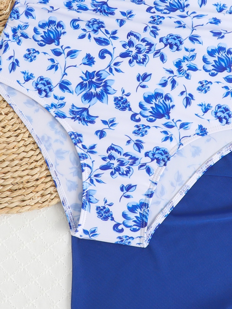 One Piece Girls Kids Swimsuit  - Swim Cover Up Mesh 评论和价格